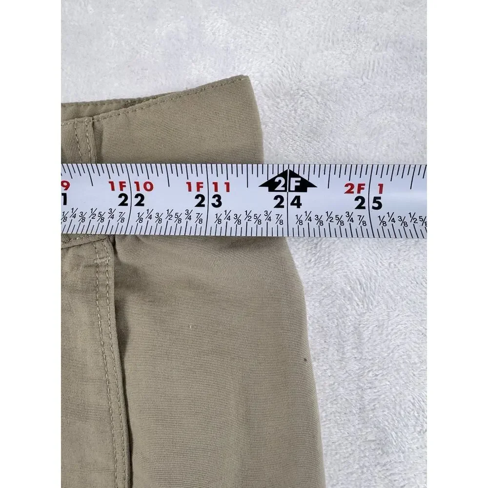 The North Face Mens XXL Beige Paramount Convertible Zip Off Hiking Cargo Pants